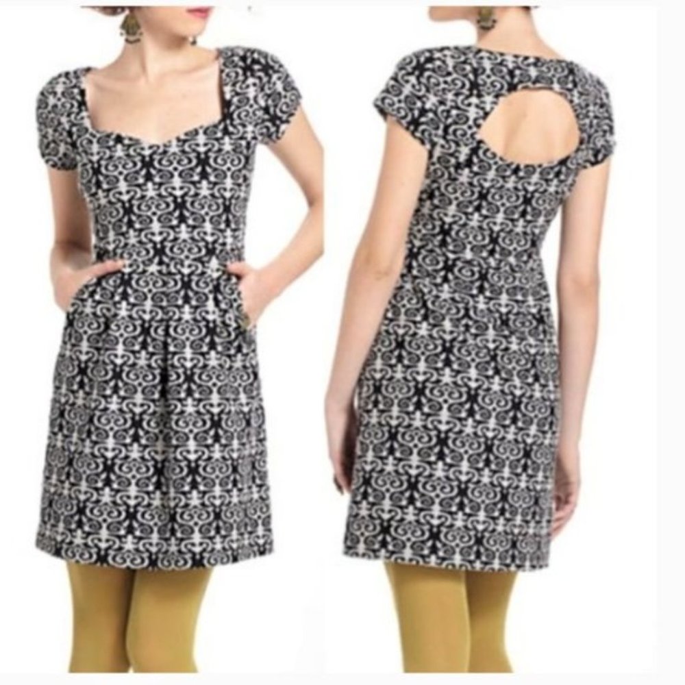 Anthropologie Deletta Caledonia Cutout Dress
